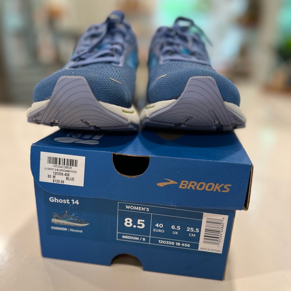 Brooks Ghost 14 Women's Fitness Workout Running Shoes Size 8.5 with box - Picture 3 of 12